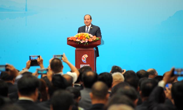 President Sisi addresses