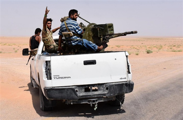The Syrian army and
